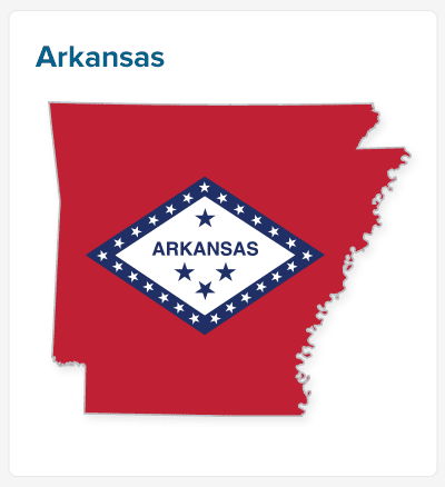 arkansas health insurance map